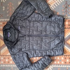 Patagonia Puffer Coat Adult size Medium Forge Grey Micro Puff Jacket